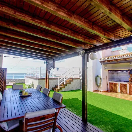 1149 Unique Beachfront Penthouse Center 400m2 * Marbella